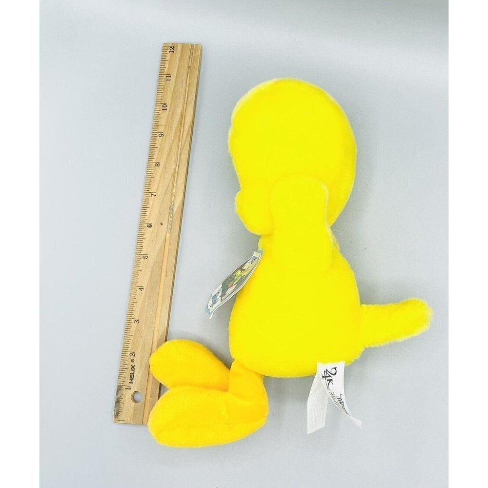 Tweety Bird Plush 10” Looney Tunes Warner Bros 24k with Tags 1993 Vintage - Picture 4 of 4